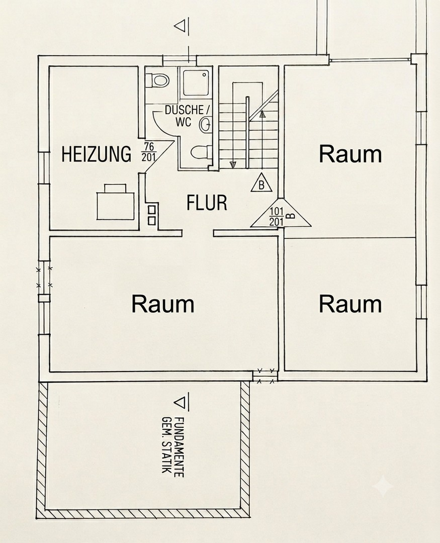 Grundriss Untergeschoss