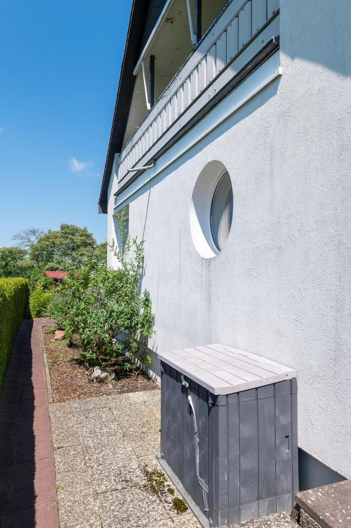 Seitenzugang zum Garten