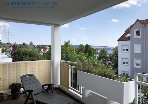 Überdachter Balkon