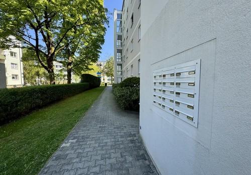 Weg zum Haus
