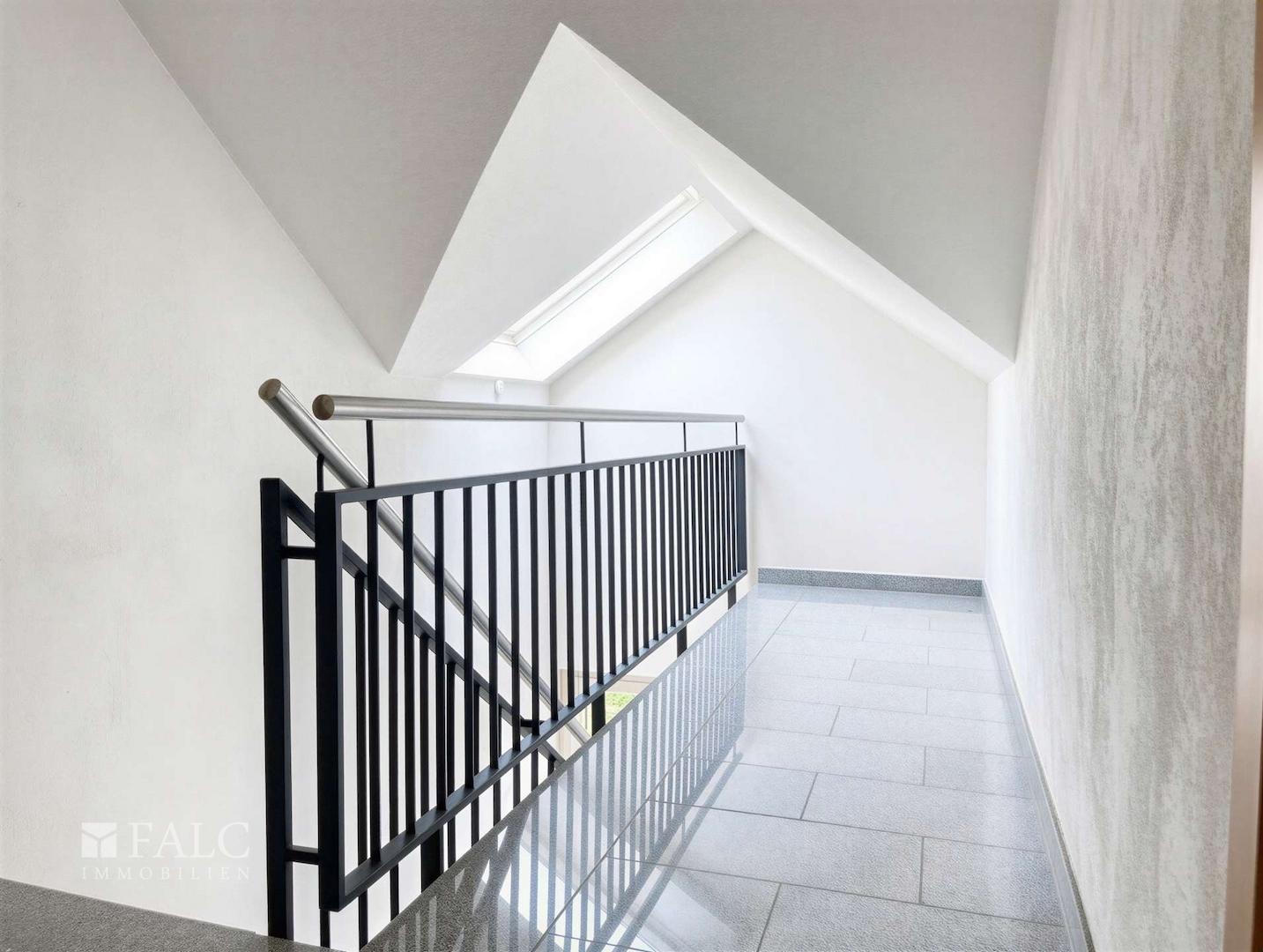 Abstellfläche vor der Wohnung