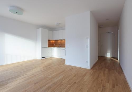 Wohnzimmer und Flur