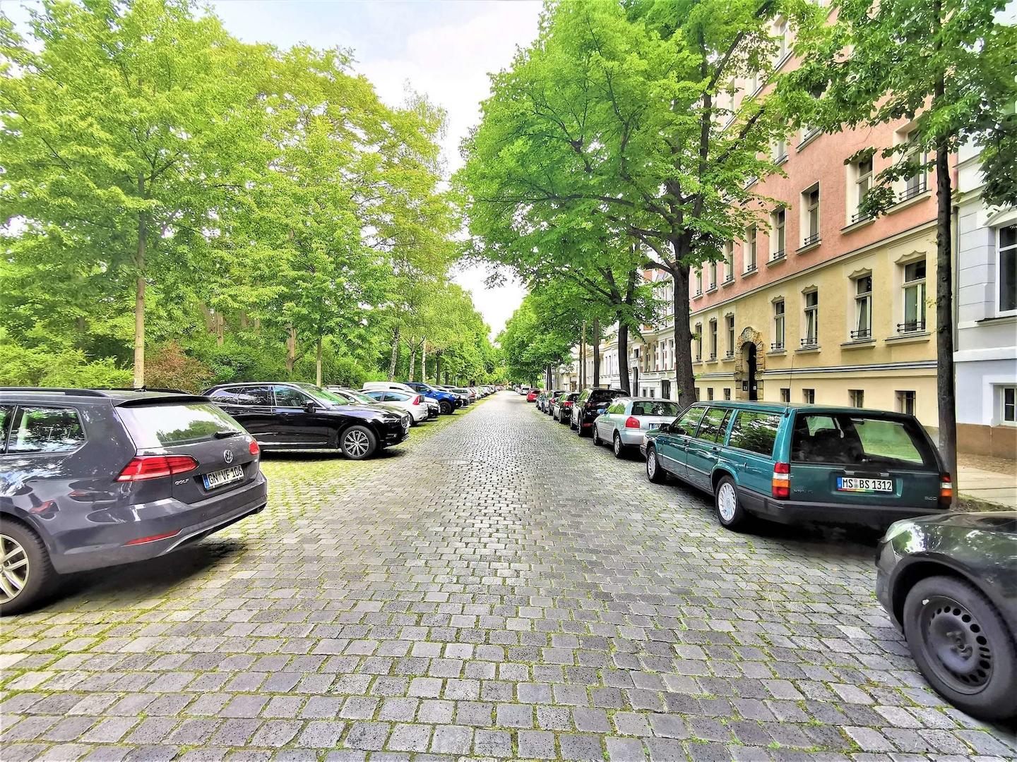 Blick in die Straße