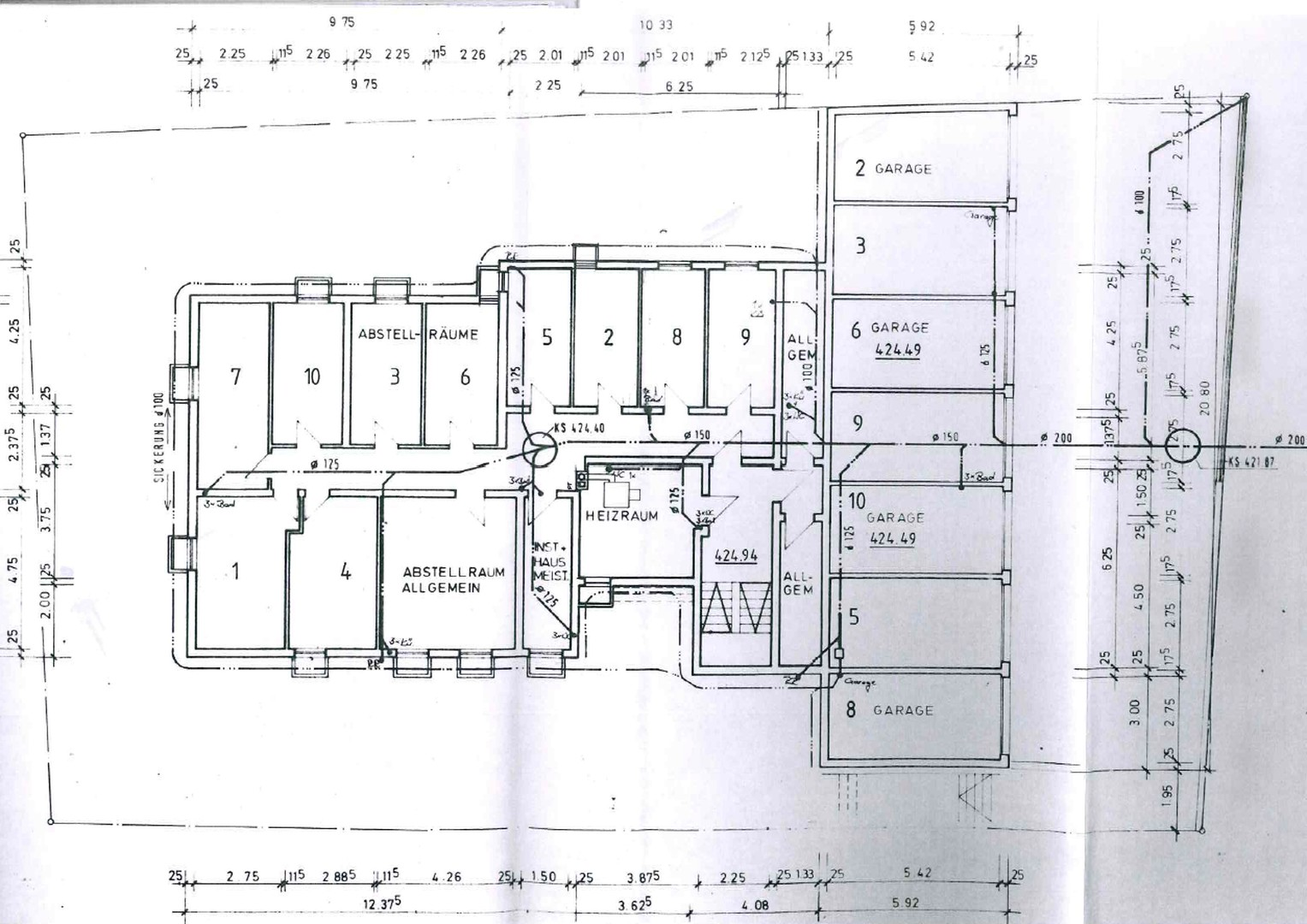 02 Grundriss UG (KR 2 u. GA 2)