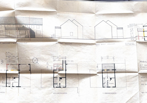 Grundriss Anbau Dachterasse