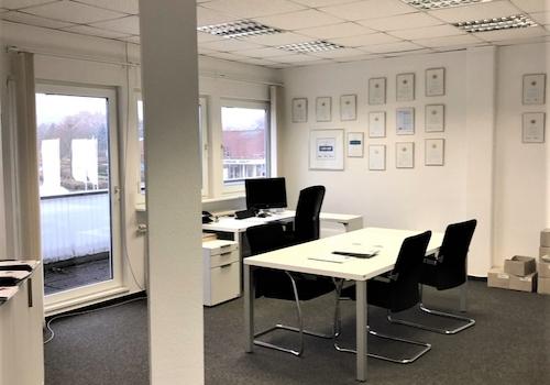 im Büro 