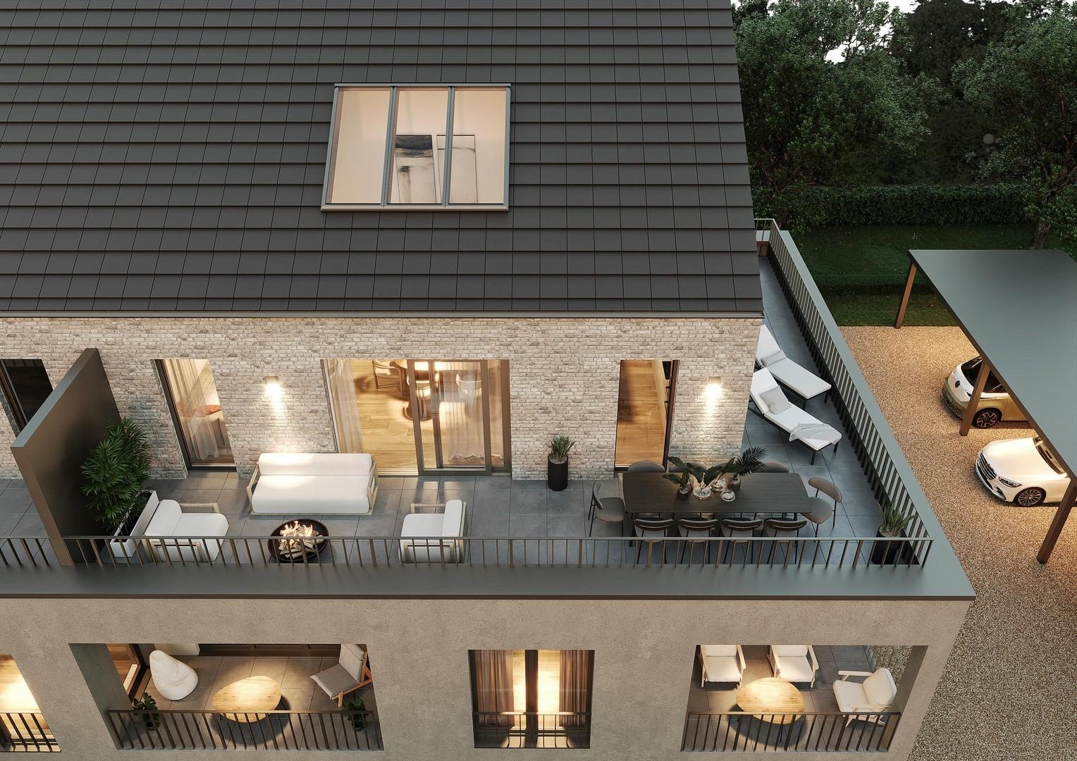 Dachterrasse Vis.