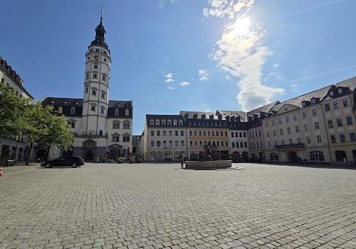 Hausblick auf den Markt