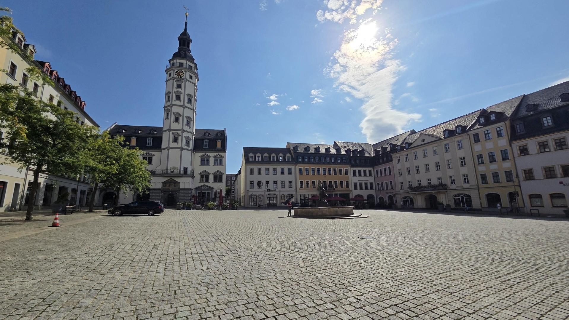 Hausblick auf den Markt