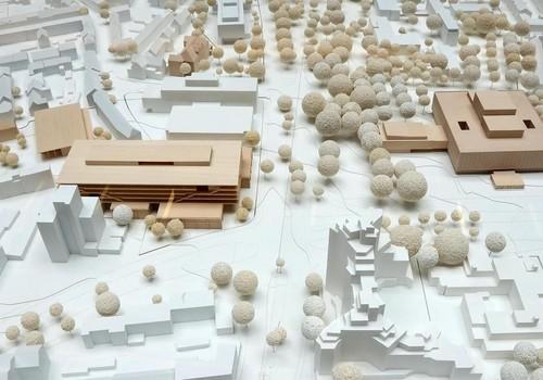 Campus Tor Architektenmodell