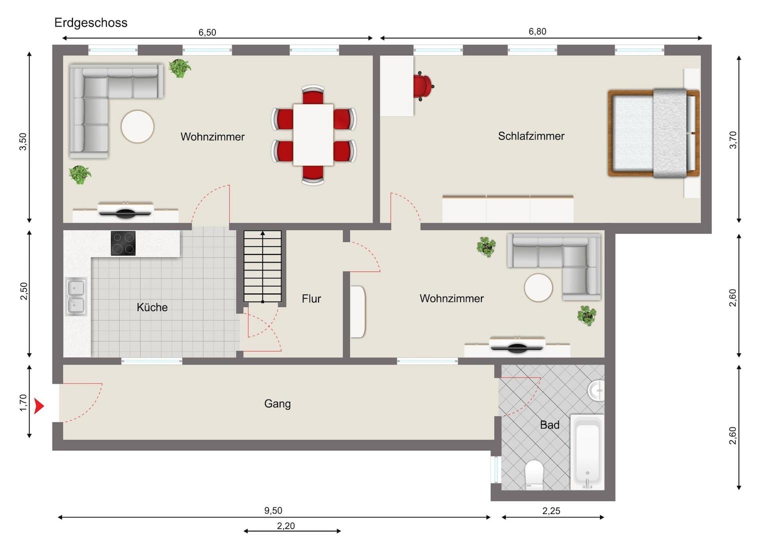Grundriss EG
