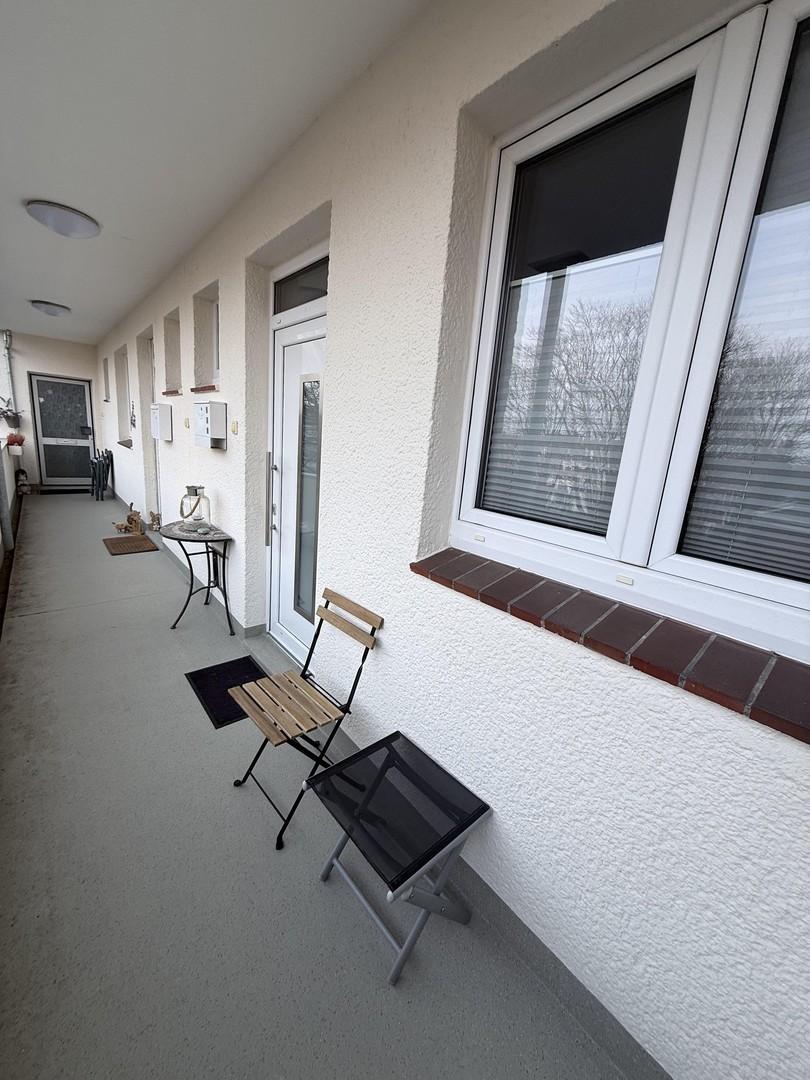 Laubengang als Balkon