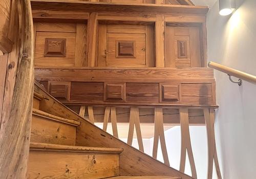 Treppe in das 2. OG
