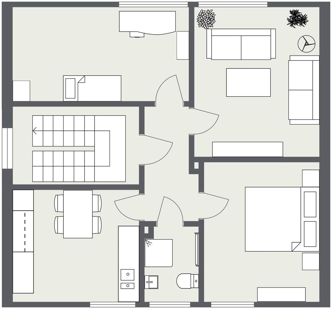 Grundriss Dachgeschoss