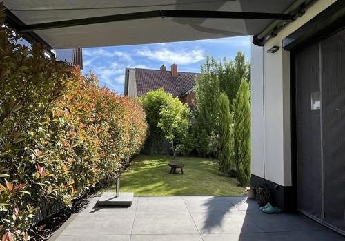Garten von der Terasse
