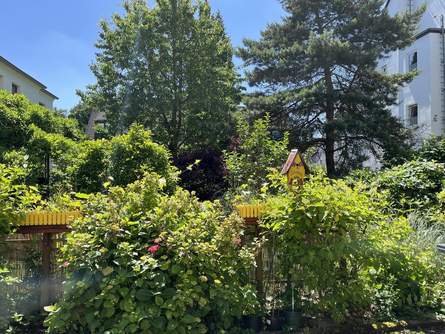 Schöner Garten zum Entspannen