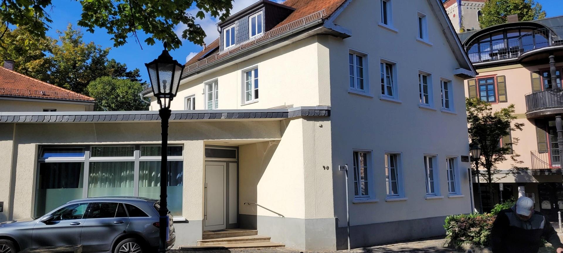 Ansicht von der Straße