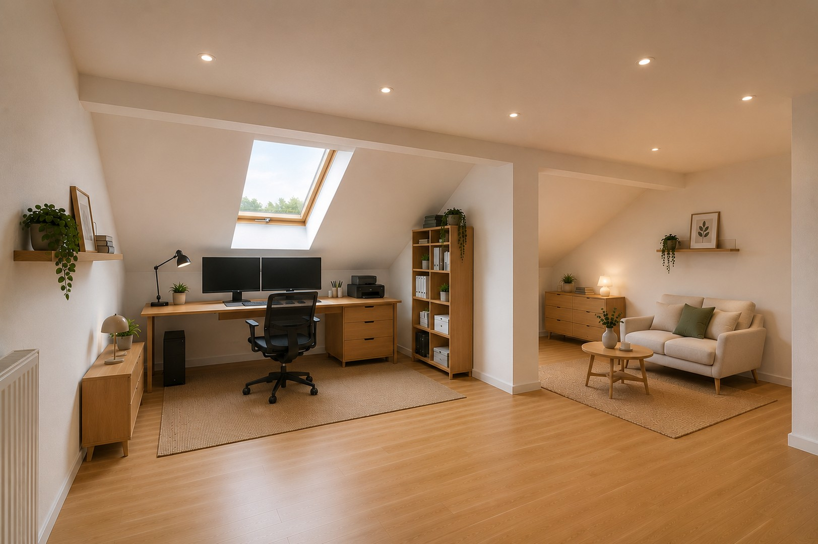 DG möbliert  Büro