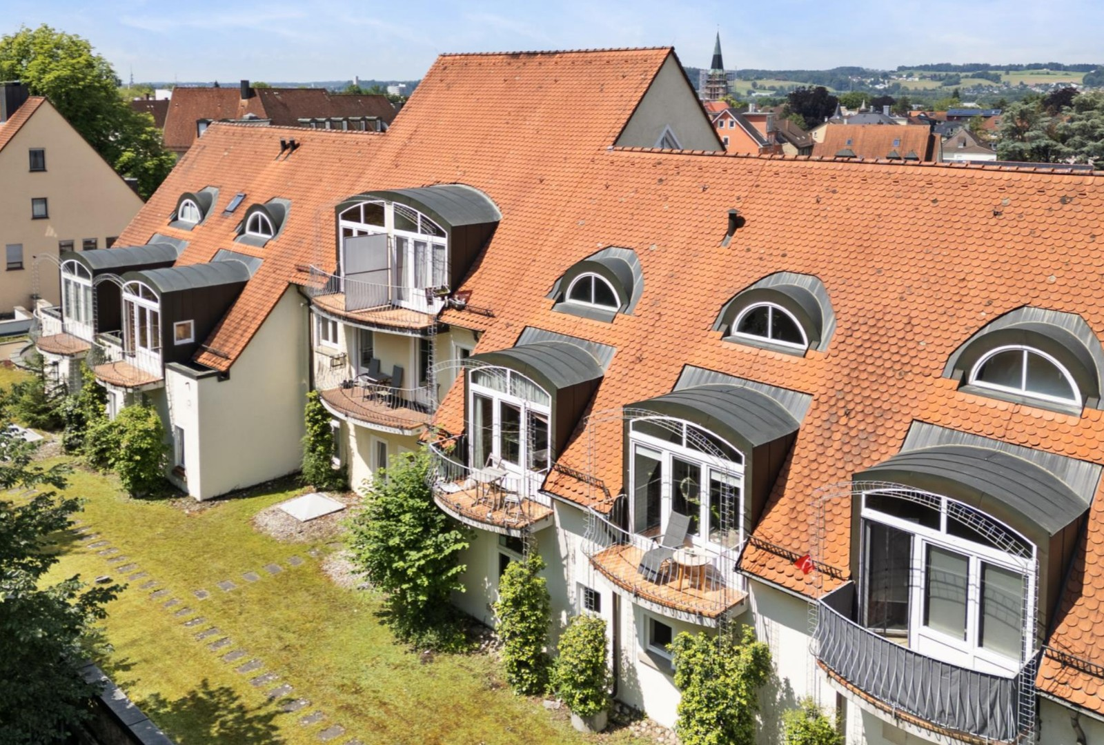 Rückansicht Gebäude
