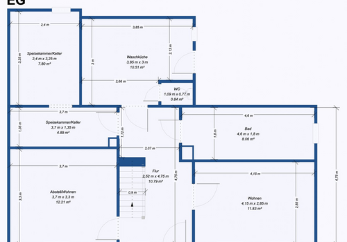 Grundriss Erdgeschoss