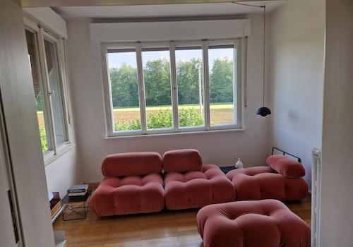 Sog. Balkon im Wohnzimmer