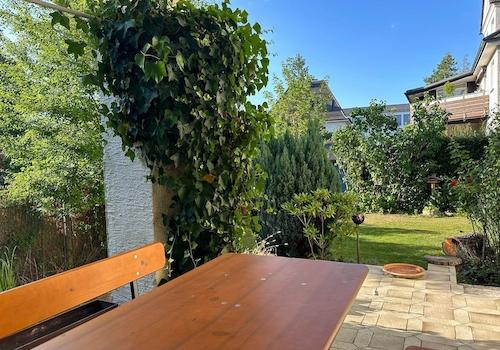 Blick von der Terrasse 