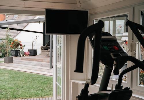 Blick vom Gym
