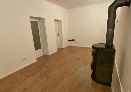 EG Wohnküche mit Kamin