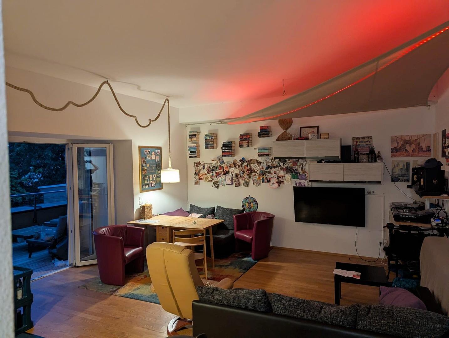 Wohnzimmer gen Norden
