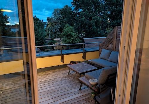 Balkon richtung Westen