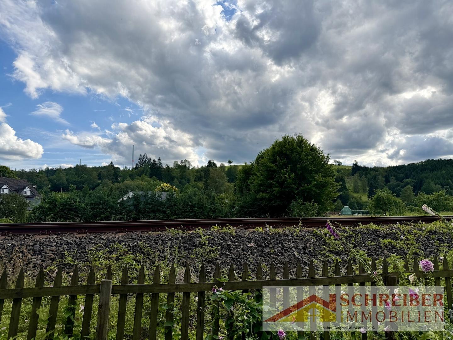 Ausblick hinter dem Haus