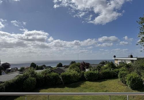 Blick vom Balkon aufs Meer Süd