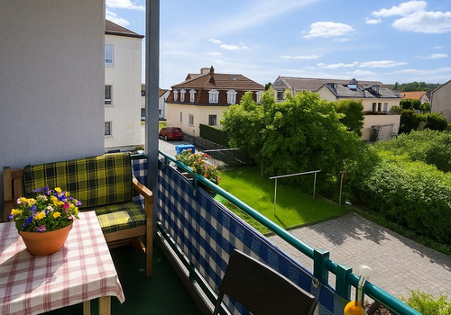 Blick Balkon