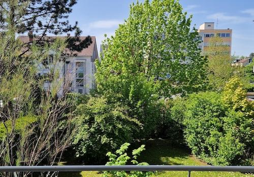 Blick vom Balkon