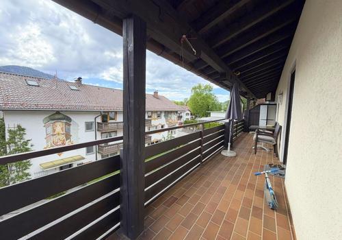 Großer Südwestbalkon