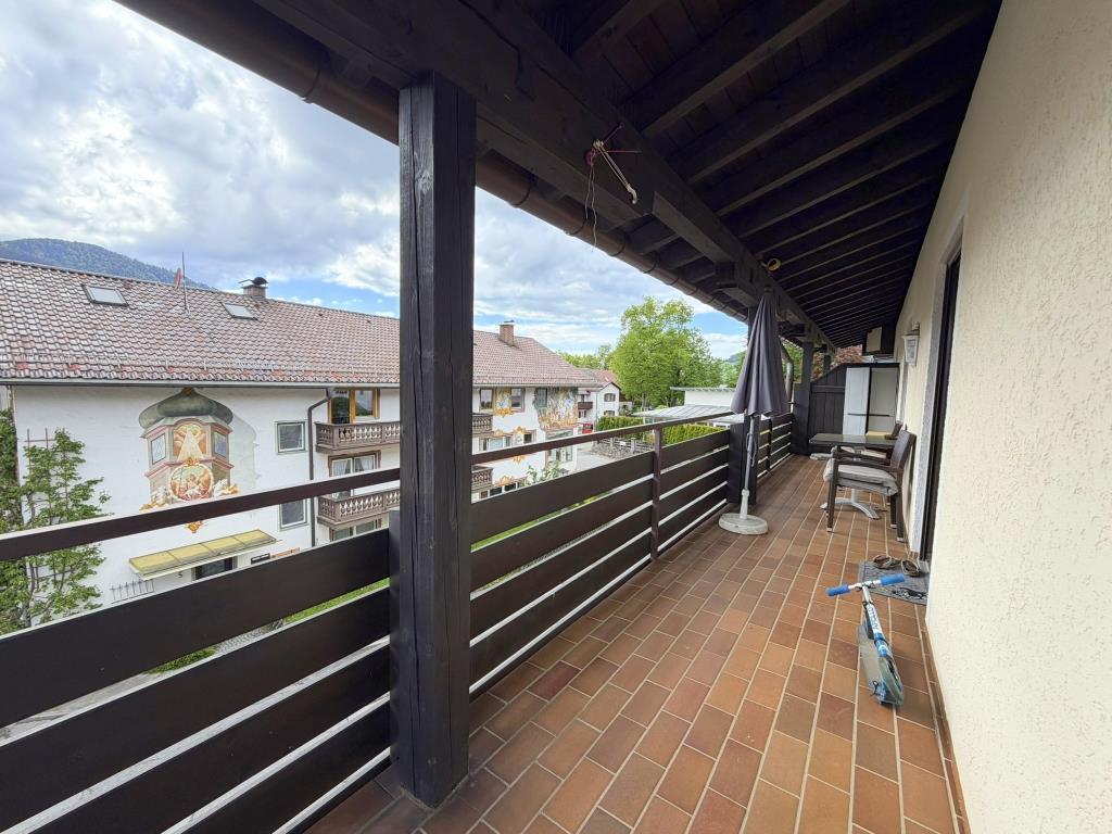 Großer Südwestbalkon