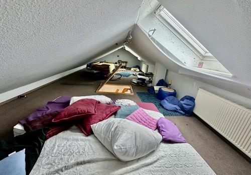 Spielzimmer auf dem Spitzboden