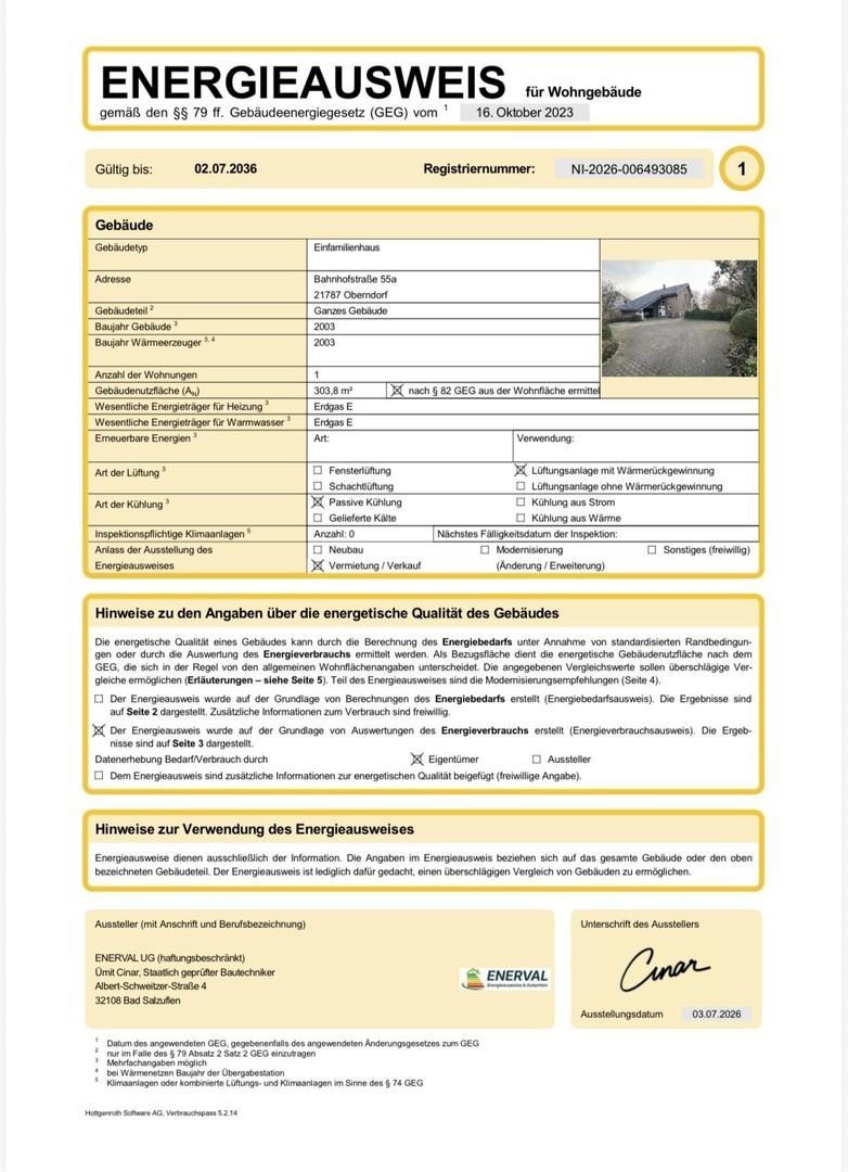 Verbrauchsausweis