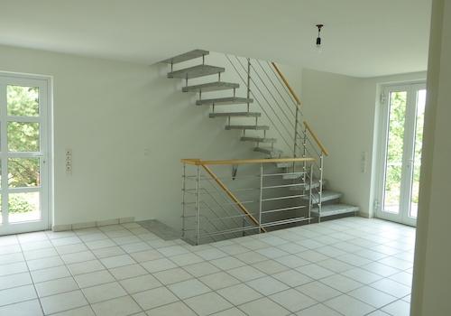 Treppe ins DG und ins UG