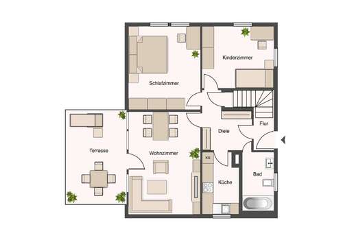 Grundriss Erdgeschoss