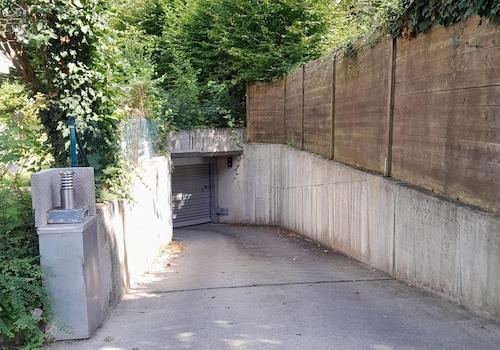 Zufahrt zur Tiefgarage