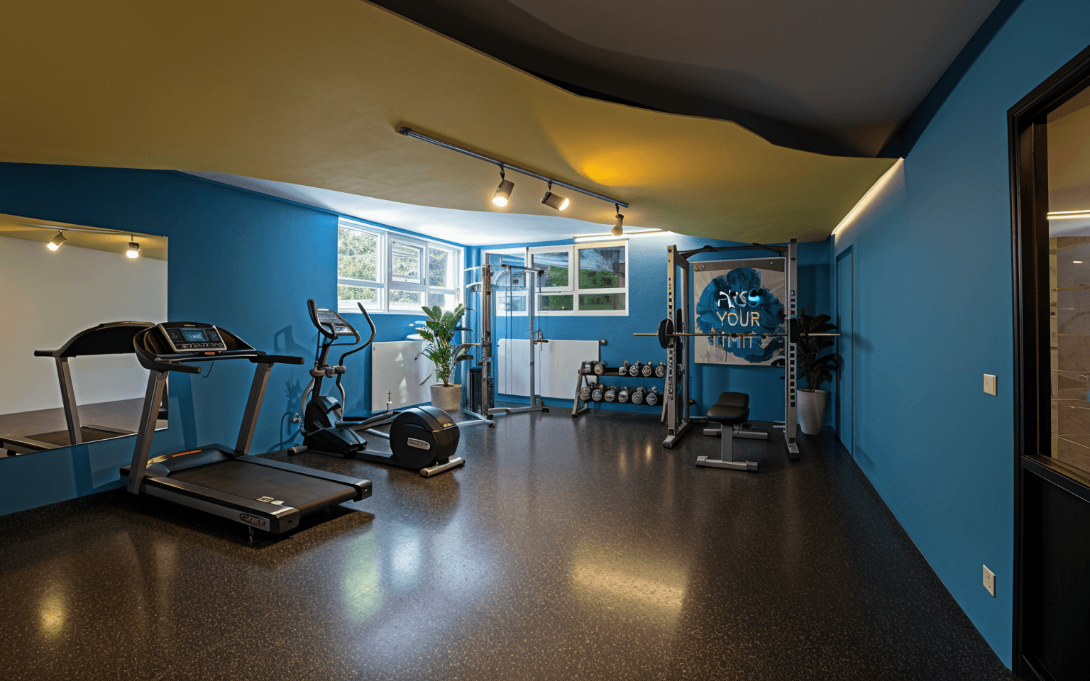 KI-Idee Fitnessraum