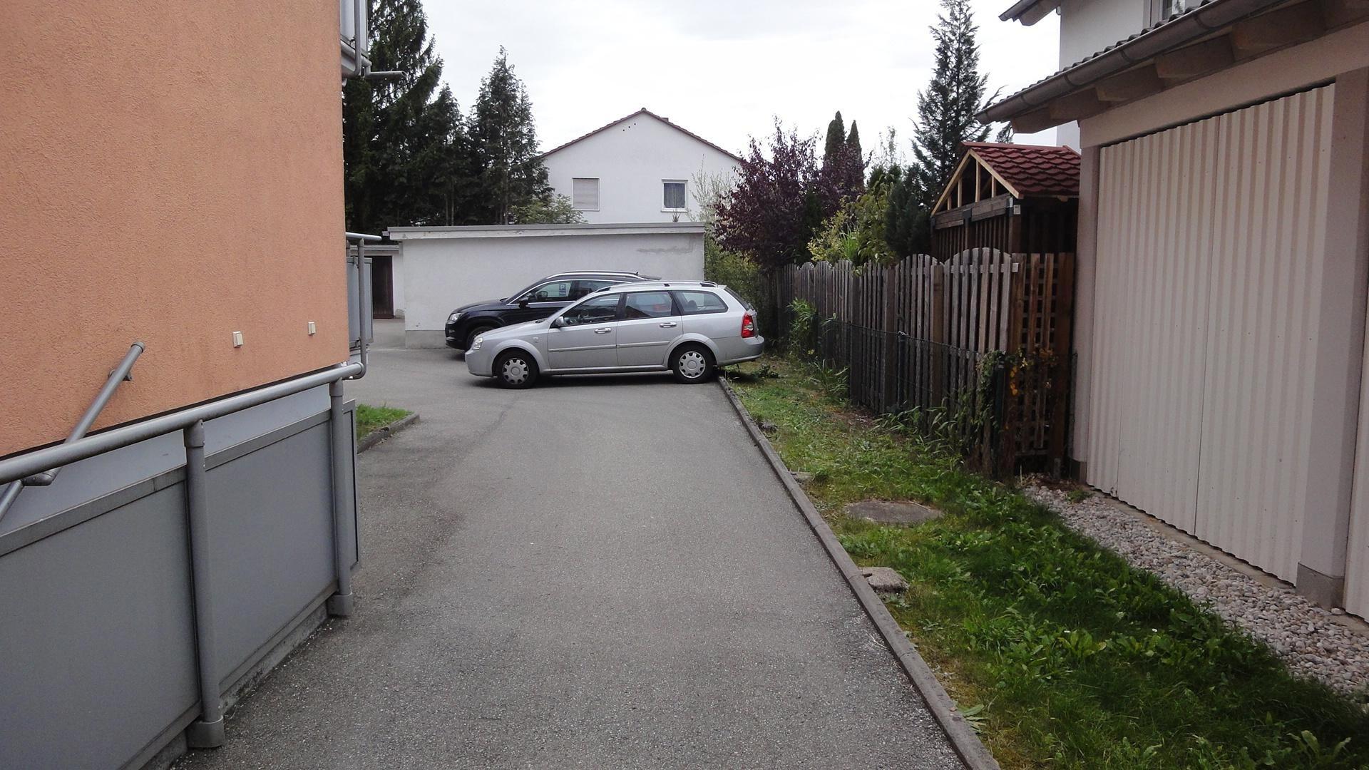 Stellplatz im Innenhof