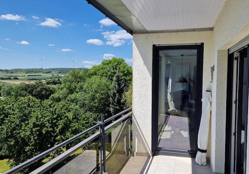 Fernsicht von Balkon