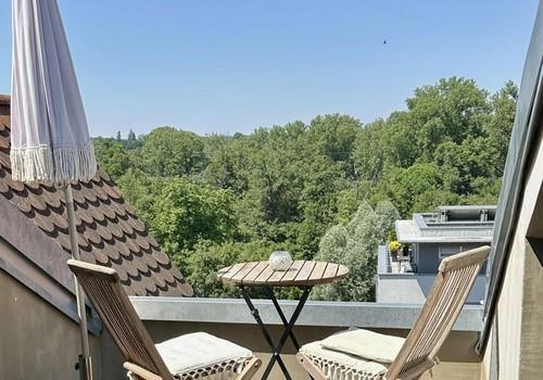 Blick Dachterrasse