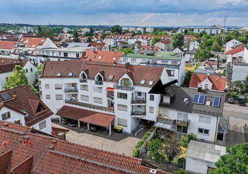 Rückansicht inkl. Balko