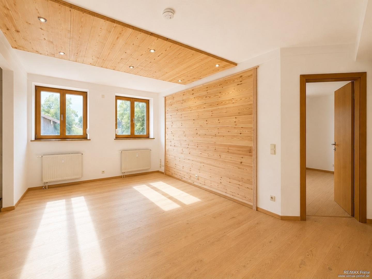 WZ zum Schlafzimmer ohne Einrichtung