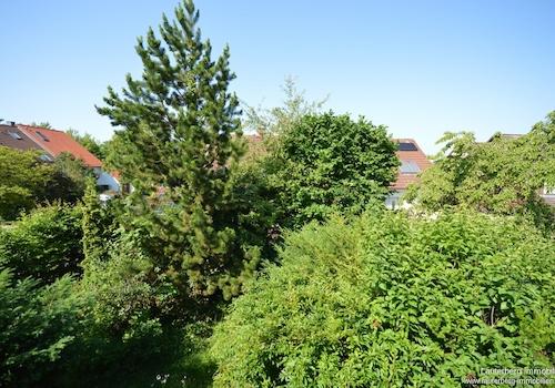 Blick vom Balkon