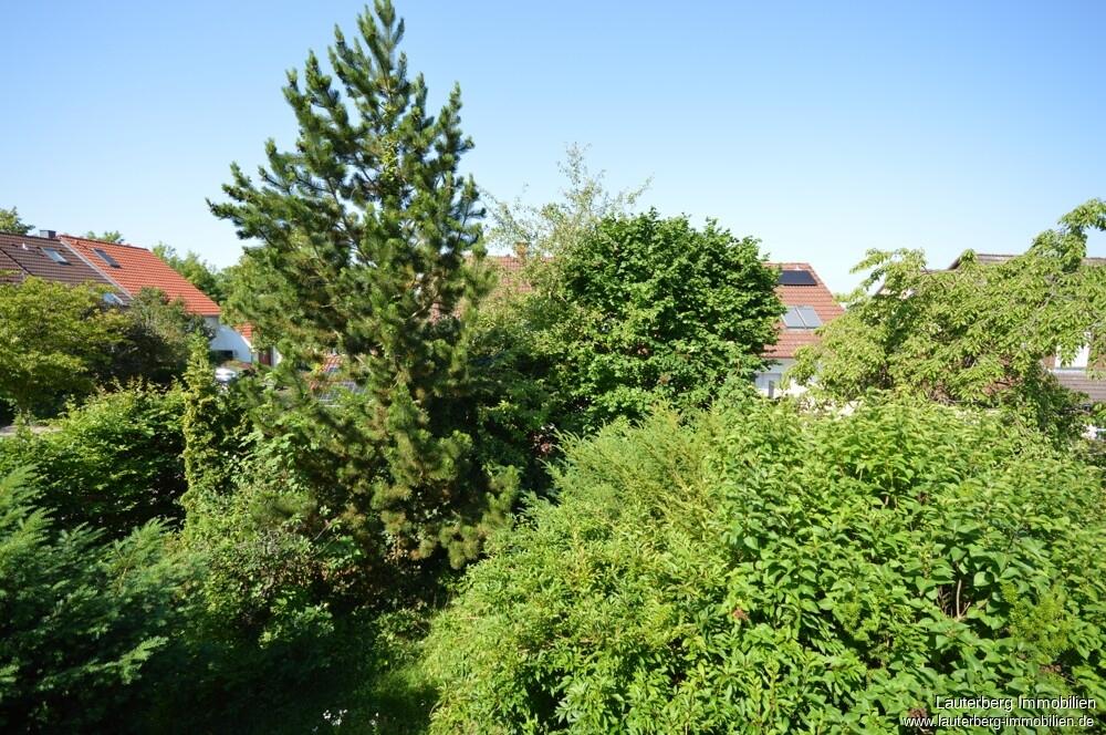 Blick vom Balkon