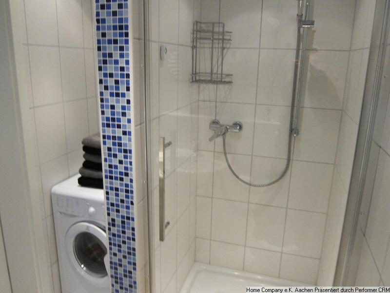 Waschtrockner+Dusche